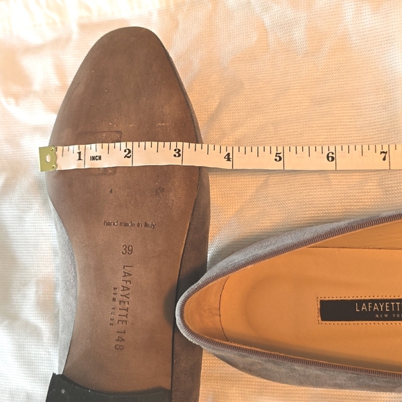 Lafayette 148 New York 'Siena' suede loafer 39 - Picture 13 of 16